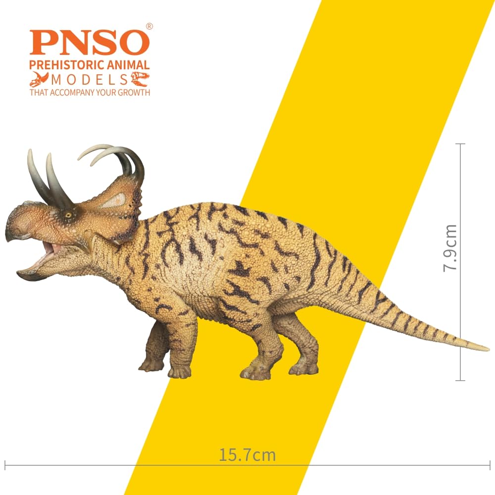 Pnso Prehistoric Dinosaur Models (41 Perez The Machairoceratops)