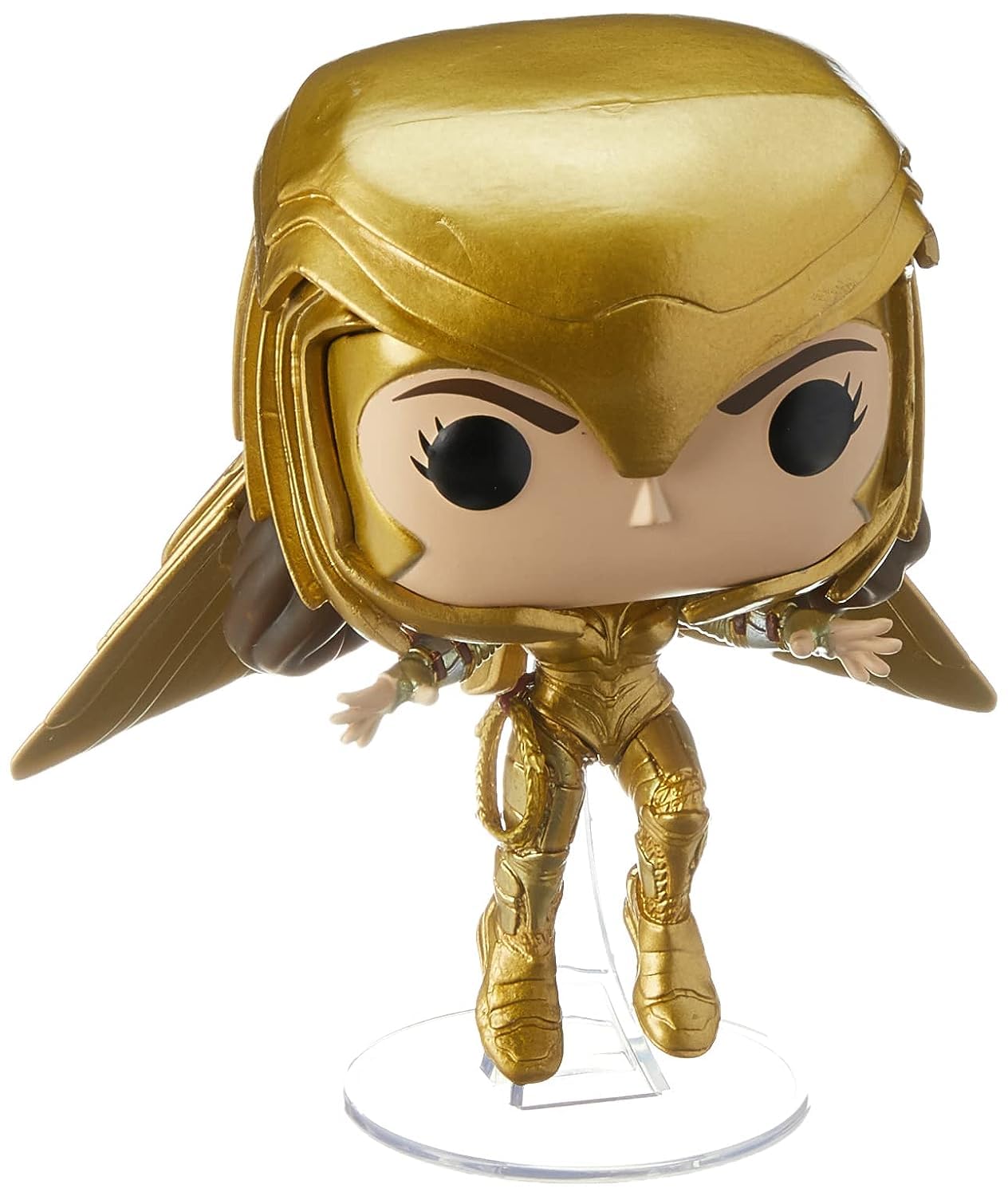 Funko Pop! Movies: Wonder Woman 1984 - Wonder Woman Gold Flying (Metallic), Multicolor