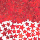 Amscan Confetti Decors Items, 5 oz, Red