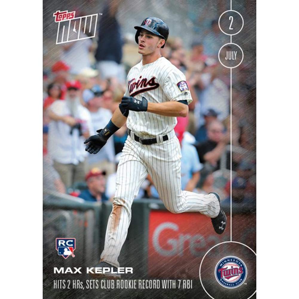 Mlb Minnesota Twins Max Kepler (Rc) #203 2016 Topps Now Trading Card