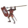 Papo -Hand-Painted - Figurine -Medieval-Fantasy -Knight with Javelin -39756 - Collectible - for Children - Suitable for Boys and Girls - from 3 Years Old  Multicolor