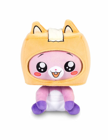 Lankybox Official Merch - Baby Foxy Plush Toy - Small Stuffed Plushies - Foxy Small Lanky Box Toy For Kids Foxy And Boxy