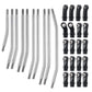 RCLions Stainless Steel Link Rod Linkage 313mm Wheelbase for Axial SCX10 II 90046 1/10 Crawler Car Upgrade Parts