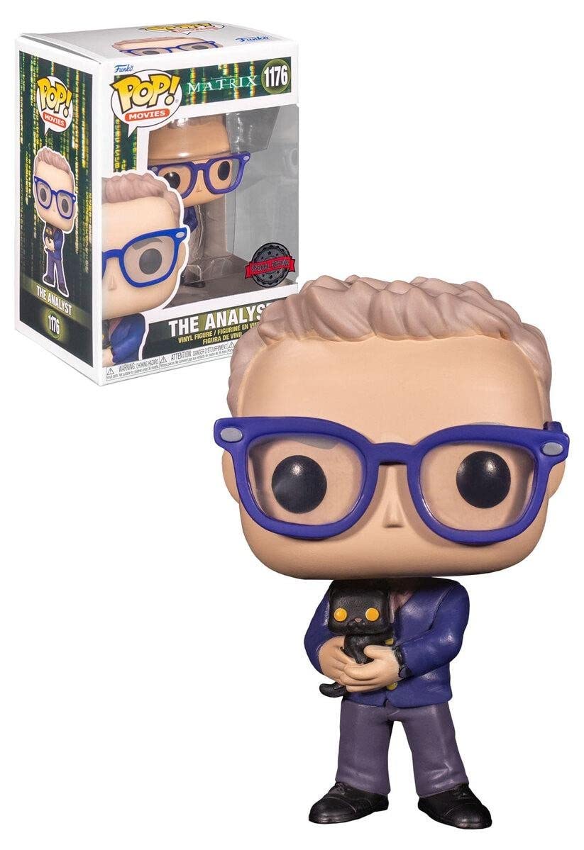 Funko The Matrix Resurrections The Analyst Pop Vinyl Figure, 9.5Cm Tall