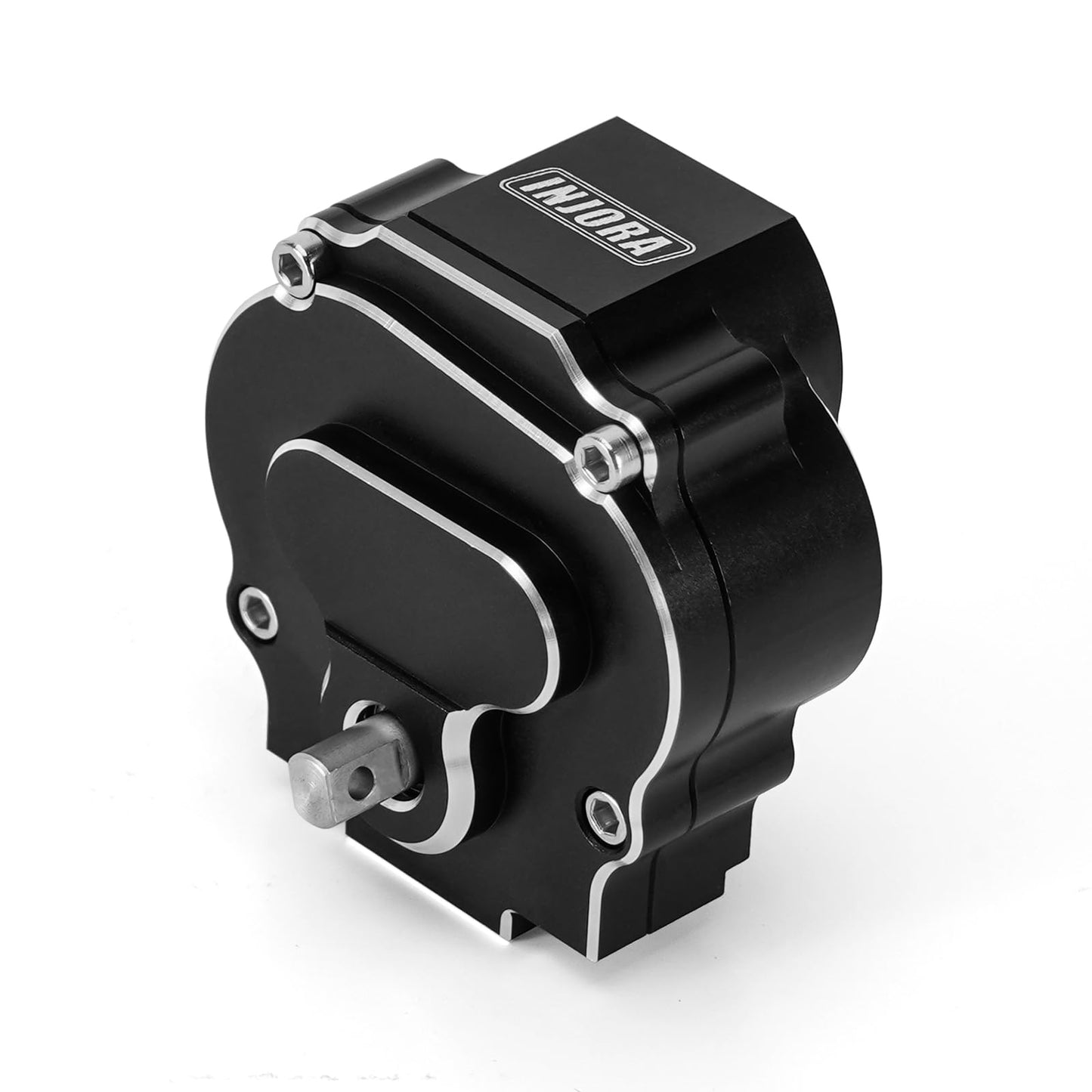 INJORA CNC Aluminum 24:1 Complete Transmission for 1/18 RC Crawler Redcat Ascent-18 Upgrade