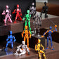 DANONI Titan 13 Action Figure  Lucky Robot 13 Action Figures  3D Printed Analog Robot Titan 13 Figure  Stop Action Animation Multi-Articulated Action Figure (5-Piece)