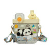 Cots And Cuddles Animal Design 580Ml 2-Compartment Sipper Water Bottle For Kids | Leakproof & Bpa-Free | Cute & Durable School B