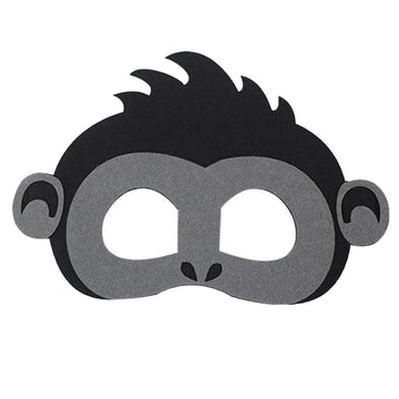 Jtnohx Felt Animal Masks, 10 Pcs Halloween Mask, Animal Costume For Birthday Party Supplies (Gorilla Mask)