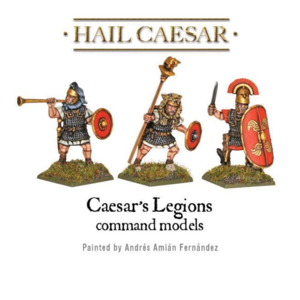 Warlord Games Hail Caesar: Caesarian Roman Legions Armed with Gladius Military Table Top Wargaming Plastic Model Kit WGH-CR-01