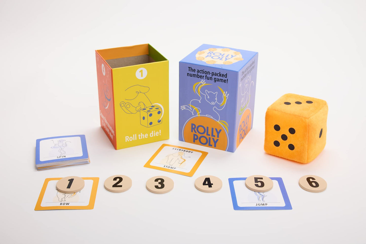 Math For Love Rolly Poly - Action-Packed Number Learning Family Game!