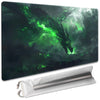 SIXTORE enhanced Board Game 24x14in TCG Playmat Compatible for OCG CCG RPG MTG Play Mats Mousepad Desk Mat (040322-Green Dragon)