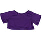 Purple T-Shirt Teddy Bear Clothes Fits Most 14'-18' Build-A-Bear And Make Your Own Stuffed Animals