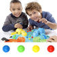 Hotusi 48Pcs Game Replacement Marbles Balls Compatible With Hungry Hungry Hippos