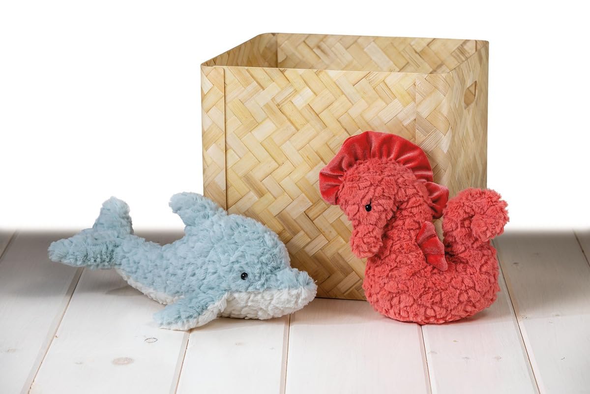 Mary Meyer Putty Stuffed Animal Soft Toy, 12-Inches, Coral Seahorse