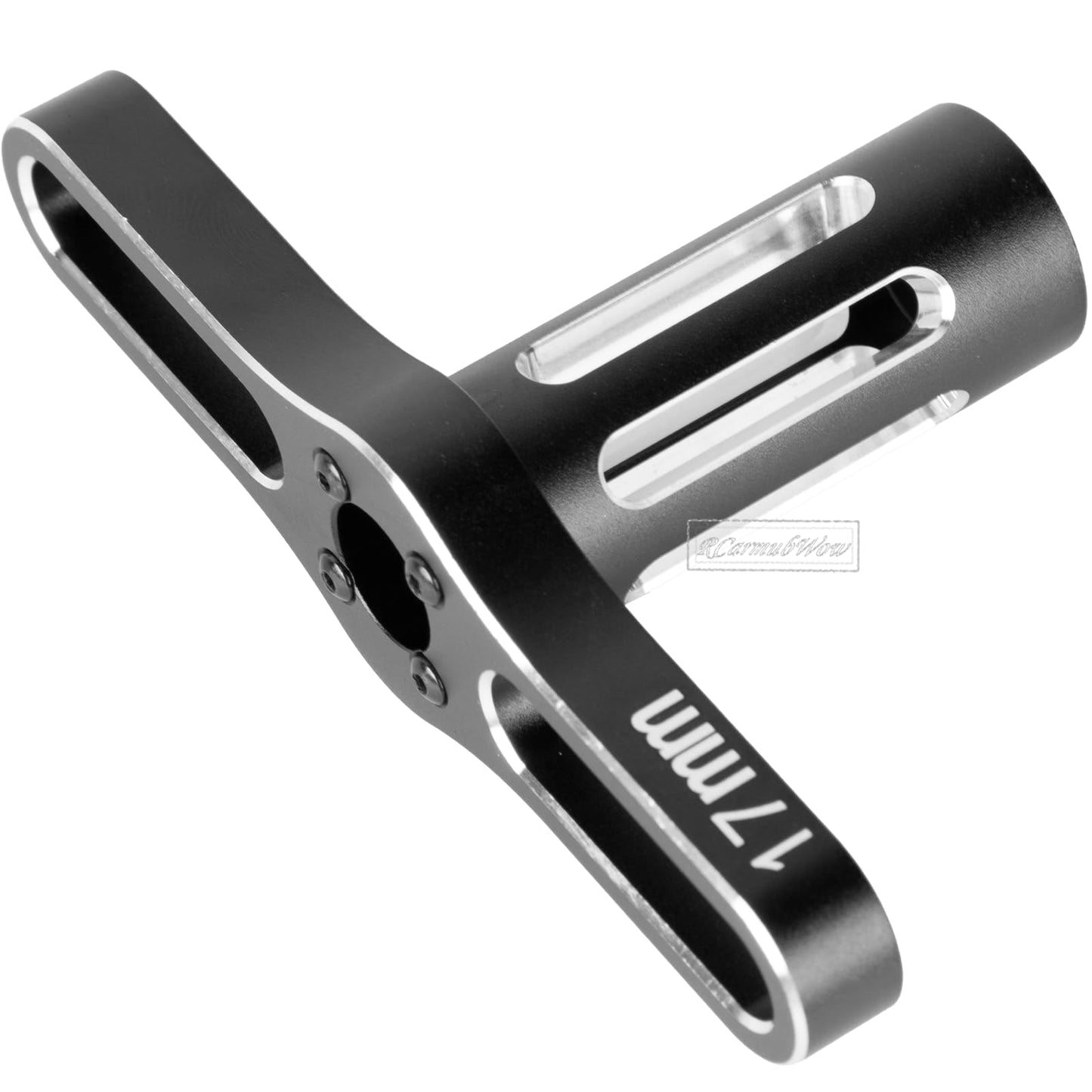 RcarmubWow RC 17MM Wheel Hex Hubs & Wheel Nuts & Wheel Wrench Upgrades Part for 1/8 Mojave 4x4 4S BLX,1/10 Outcast 4S V2 BLX,Kra