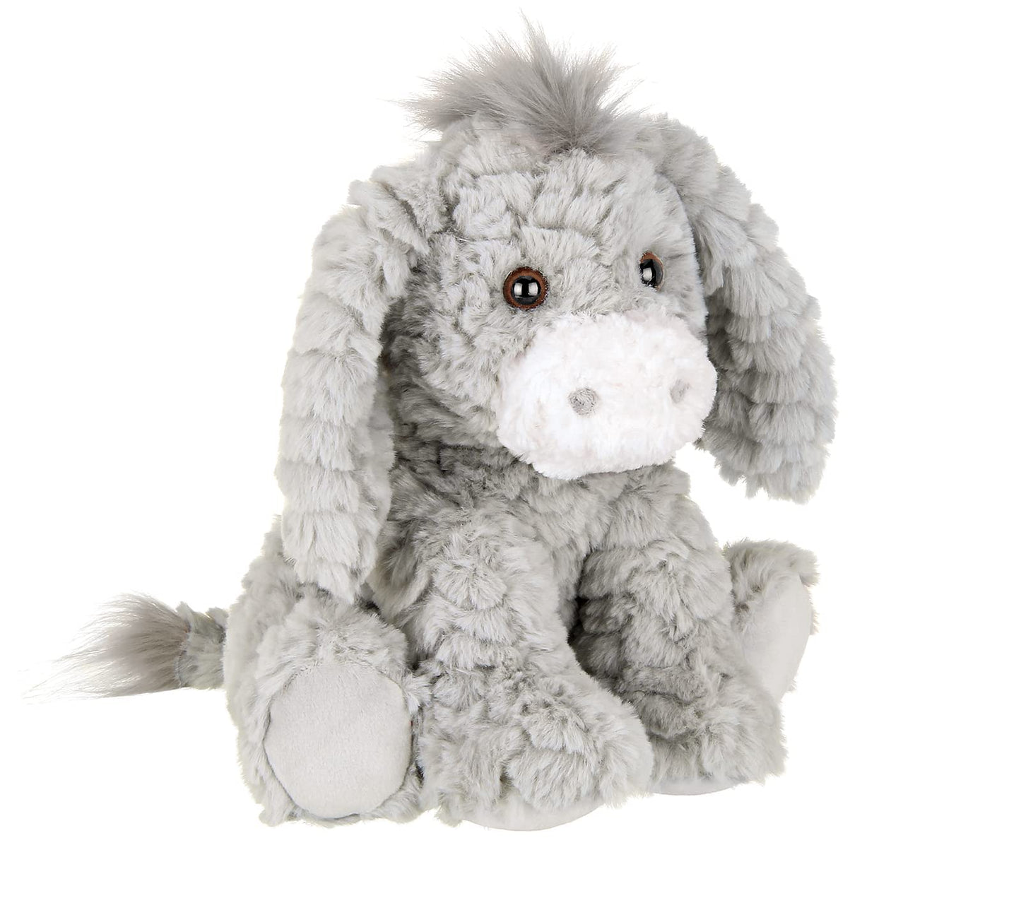 Bearington Donny Plush Donkey Stuffed Animal, 10.5 Inch