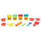 Play-Doh Starter Set 9-Piece Kit with Storage Tote & 4 Modeling Compound Cans, Arts and Crafts Toys for Kids 3 Years & Up, Presc
