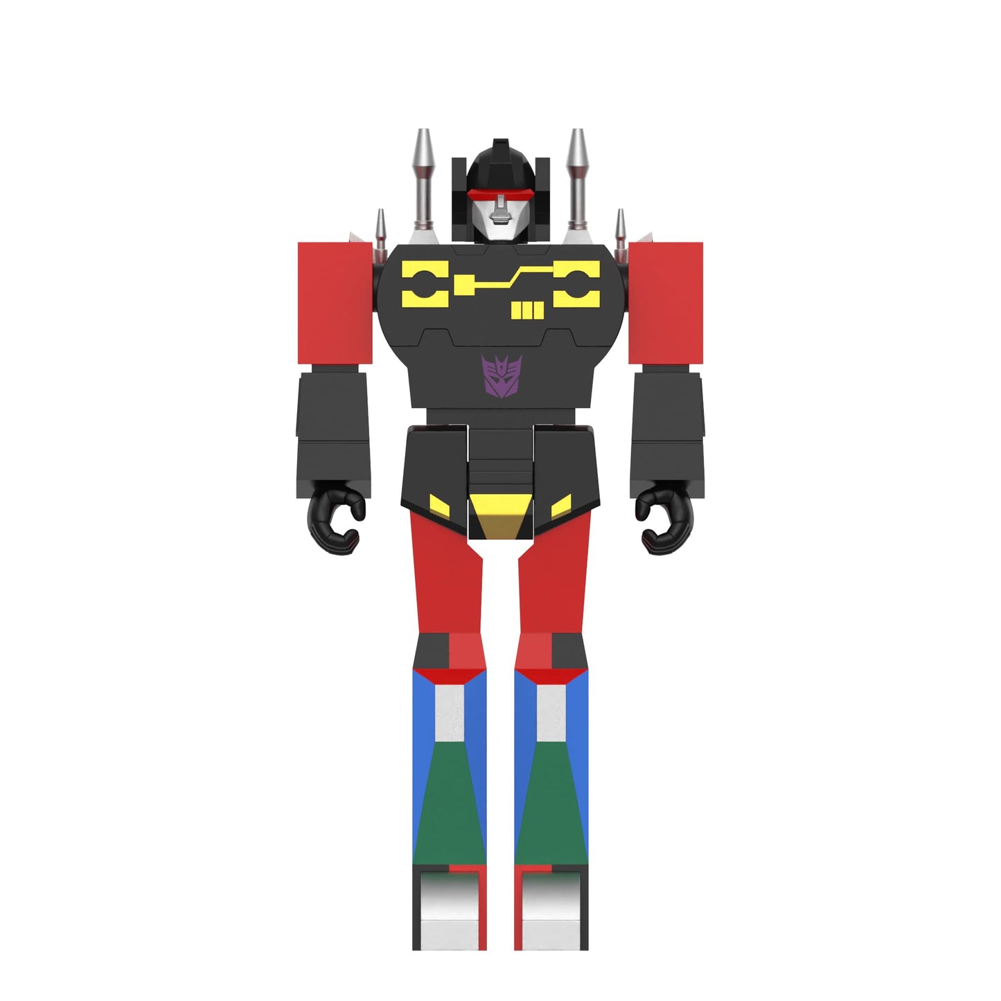 Super7 Transformers Rumble (Red) - 3.75' Transformers Action Figure Classic Cartoon Collectibles And Retro Toys