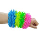 Ganjiang 4-Pack Squishy Sensory Bracelets - Stretchy Fidget Soft Bracelets for Kids, Stress Relief, Small, Colorful