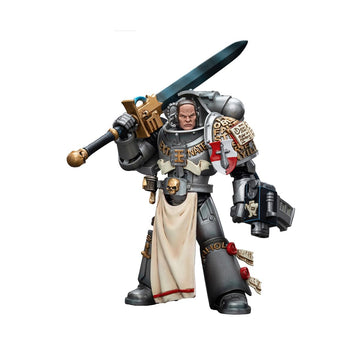 Leboo Joytoy Warhammer 40K 1/18 Action Figure Grey Knights Strike Squad Justicar Warrior Joy Toy Collection Models