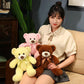 13.8'' Soft Teddy Bear Stuffed Animals, Teddy Bear Plush Toy Birthday Gifts for Kids Girlfriends (Light Brown)