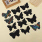 Kukiwhy 24 PCS Rainbow Spring Butterfly Crafts Scratch Cards,Party Favors DIY Birthday Gift Supplies for Kids, 12 Styles