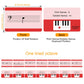 Basic Piano Theory Posters Set, 54 Double-Sided Piano Note Flash Cards and Piano Music Theory Poster, for Music Education and Be