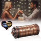 NEWUPZSI Cryptex Mini Bronze Lock Puzzle - Valentine's Day Gift for Men & Women, Red Copper, Model 0701547585363, Romantic & Cool