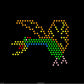 Illumipeg Dinosaur Refill Templates For Pre-1994 Original Lite Brite (10 Sheets, 9X12)