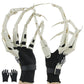 Foggizo Articulated Fingers With White Nails, Articulated Claws Extensions With Gloves, Halloween Props For Any Costume, Robot H