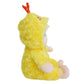 June Garden 12' Sweet Dolly Cheerful Chicky - Stuffed Ultra Soft Baby Doll For Birth And Up - Adorable Chicken Outfit