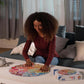 Ravensburger Circle Of Colors: Rainbow Cake 500 Piece Round Jigsaw Puzzle For Adults - 17349 - Every Piece Is Unique, Softclick Technology Means Pieces Fit Together Perfectly