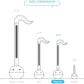 Special Edition Sanrio Otamatone (2 Pc. Set - Aggretsuko Sweet + Rage) - Fun Electronic Musical Toy Instrument By Maywa Denki (Official Licensed) [Includes Song Sheet And English Instructions]