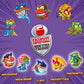 Superthings Tin Dino Destroyers - Tin With 5 Superthings Exclusive Dinosaurs With Metallic Effect