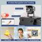 HIWONDER AiNex ROS Education AI Vision Humanoid Robot Powered by Raspberry Pi 5 Biped Inverse Kinematics Algorithm Learning Teac