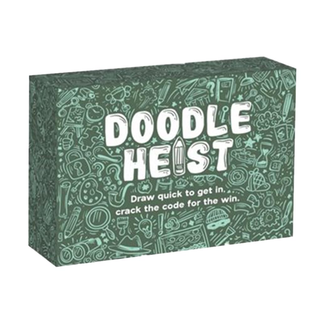 DOODLE HEIST Quick Drawing & Deduction Game - Cardboard - Fun for Kids, Teens & Adults - Perfect for Parties & Game Night - Model 229612