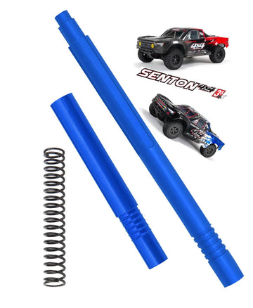ARRCat Aluminum Comp Center Slider Driveshaft Upgrades Part for 1/10 Arrma Senton 4X4 3S Blx&550, Alloy Centor Drive Shaft for S