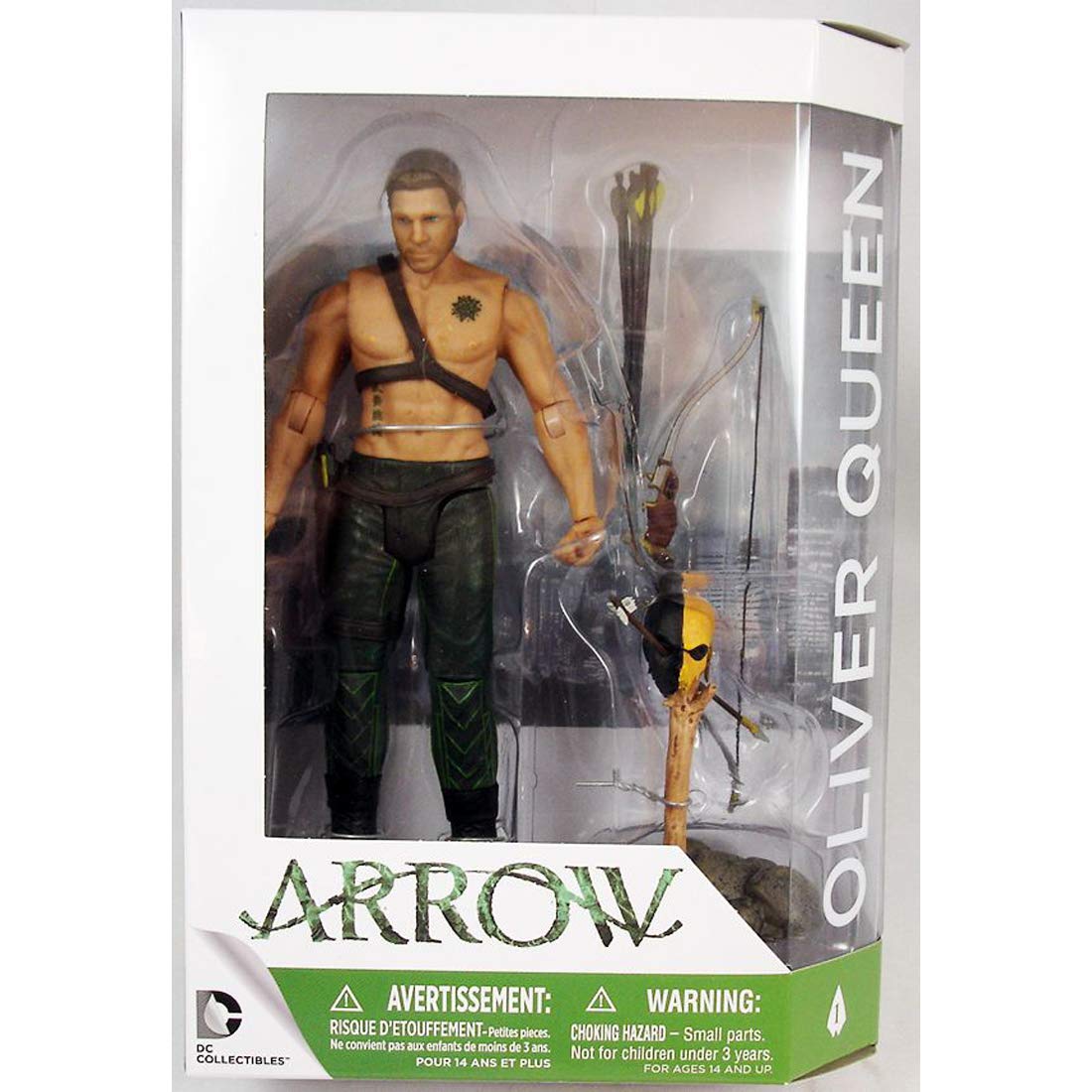 DC Collectibles Arrow Oliver Queen Action Figure - 6 inches, Plastic, Model AUG140383