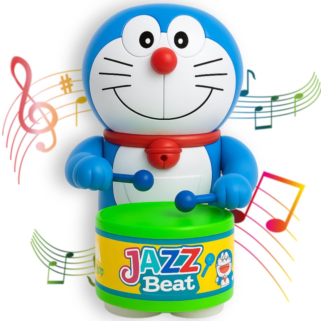 Beany PRV Fashion KeyOperated Cute Drummer Toy for Toddler Kids Birthday Gift Birthday Return Gift Drumming and Dancing Action 