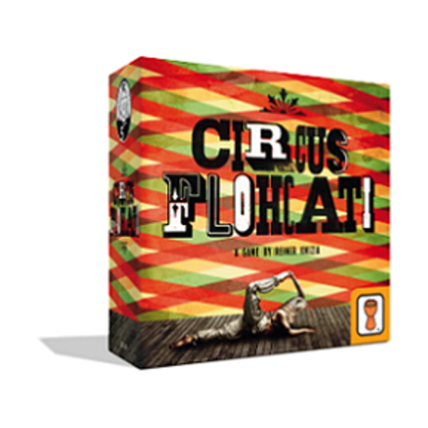 Grail Games Circus Flohcati Board Game - Medium Size, Plastic Material, Model GRL1696