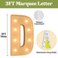 3Ft Marquee Light Up Letters, Large Marquee Letters D For Party Decorations, Big Baby Letters For Baby Shower Birthday Party Dec