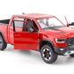 Motormax Dodge Ram 1500 Crew Cab Rebel Red 2019 1/24