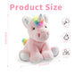 Hideekoog Unicorn Stuffed Animal Toys  8.5 Inch Soft and Cuddly Unicorn Plush Animals Toy  Cute and Realistic Stuffed Animals Gifts for Boys and Girls Soft Toy for Kids