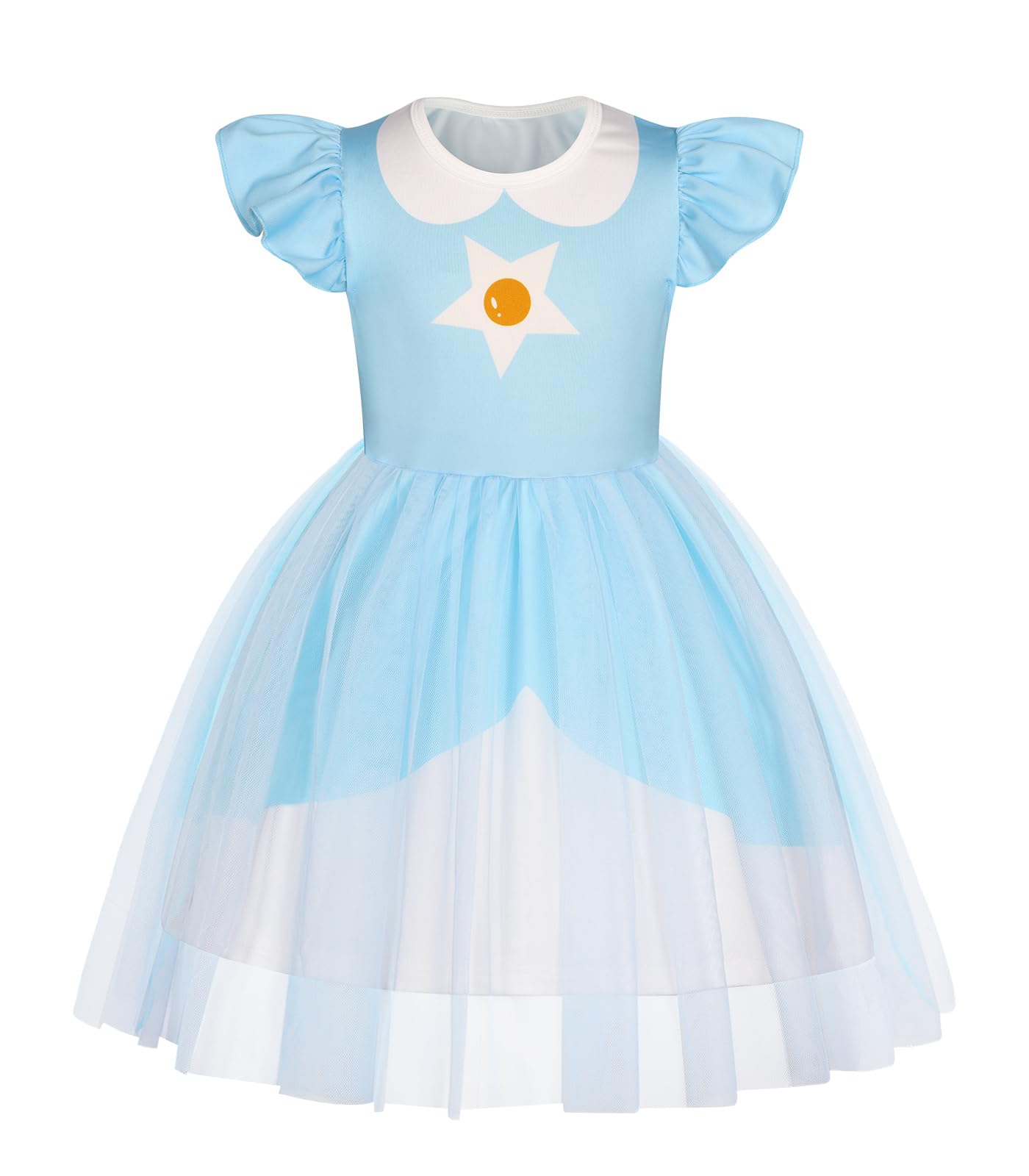 Marendyee Princess Costume Dress for Girls Halloween Cosplay Costumes Tulle Mesh Dresses 3T