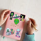 Roranic Alien Stickers For Kids Adults,50Pcs No Duplicates Waterproof Matte Vinyl Cool Alien Stickers Pack For Water Bottle Skat