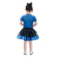 Modern Hero Carolina Panthers Girl'S Nfl Mvp Tailgate Tutu Dress Costume, Size Large