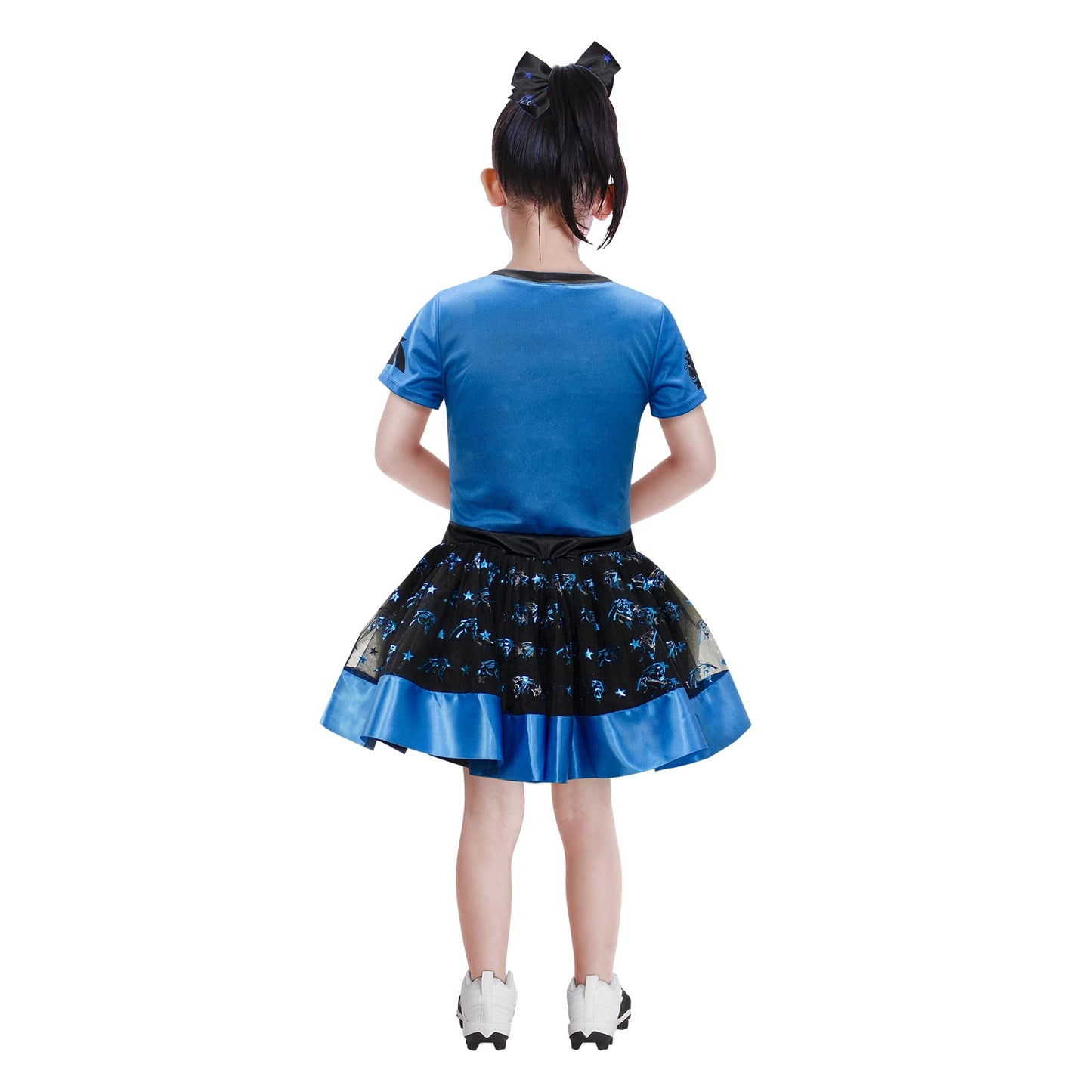 Modern Hero Carolina Panthers Girl'S Nfl Mvp Tailgate Tutu Dress Costume, Size Large