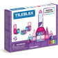 Tileblox Inspire (42 Piece) Set Magnetic Building Blocks, Educational Magnetic Tiles Kit , Magnetic Construction Stem Toy Set