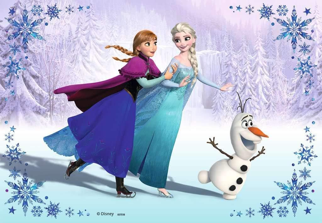 Icy Princesses Frosted Puzzle