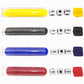 Ahoper Left Right Center Dice Game Prime Set Bundle With 3 Dices + 36 Chips. Round Tube Storage Is Very Convenient For Travel. Easy To Store, Carry Around. (4 Pack)